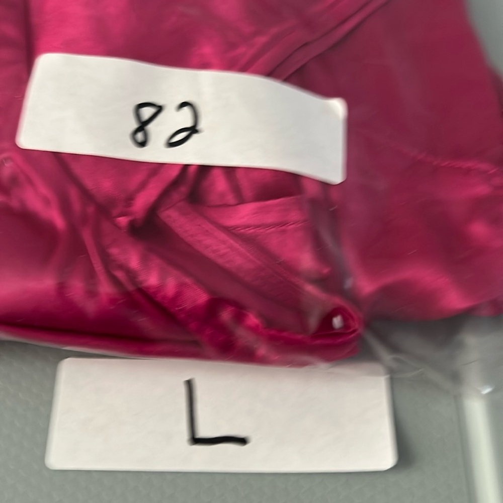 J. CREW NWT Pink Short Sleeve Satin Slip Dress with V-Neckline size 10 - Picture 9 of 9